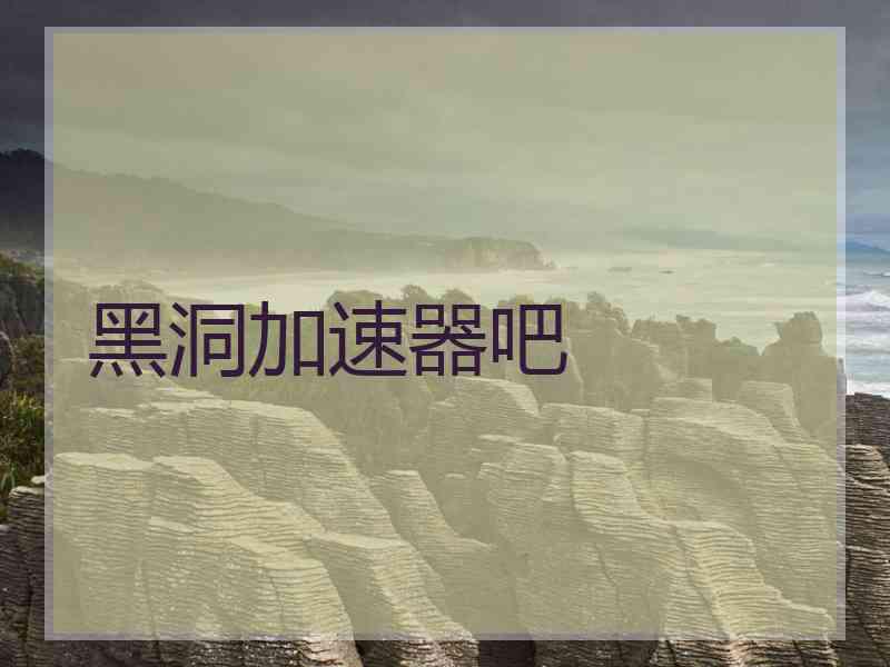 黑洞加速器吧