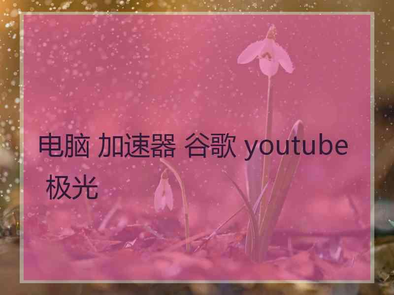 电脑 加速器 谷歌 youtube 极光