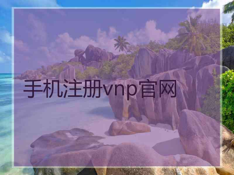 手机注册vnp官网