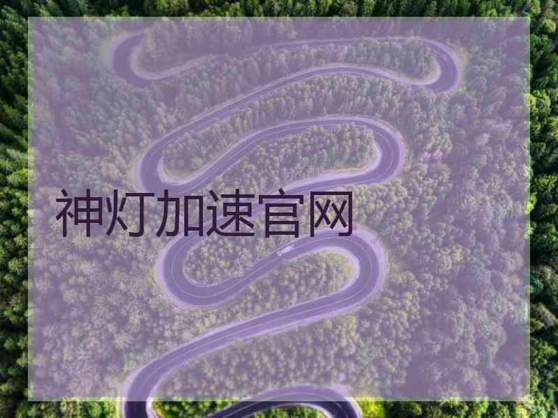 神灯加速官网