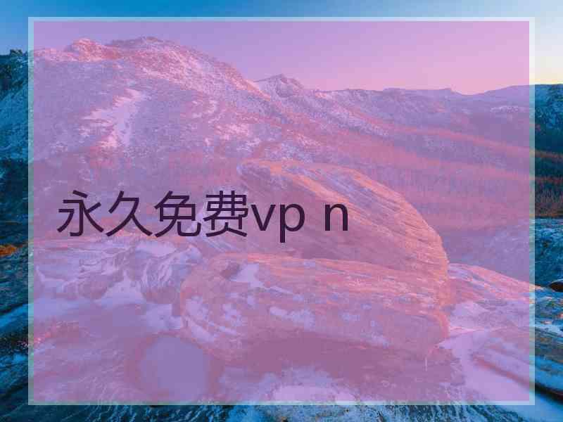 永久免费vp n