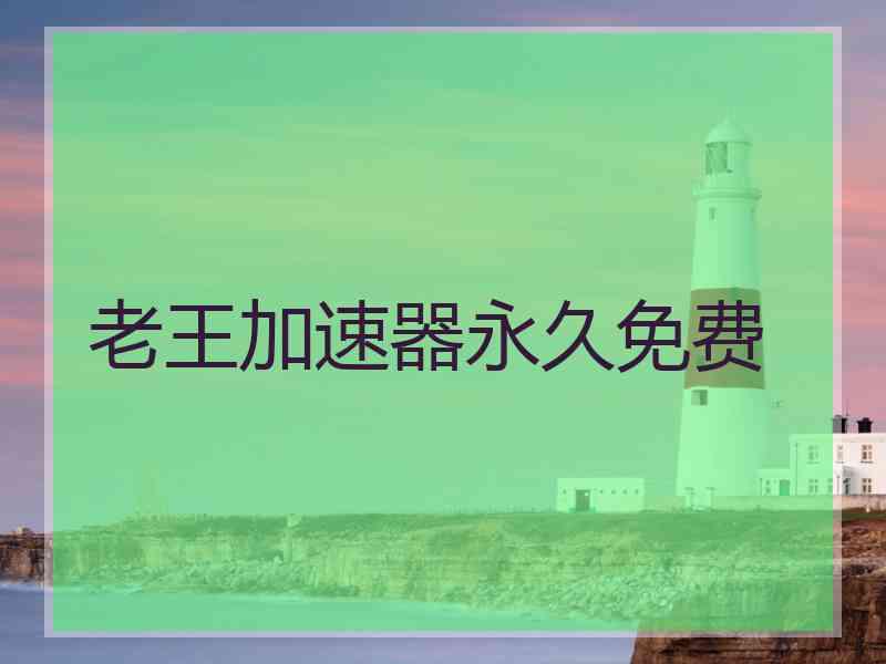 老王加速器永久免费