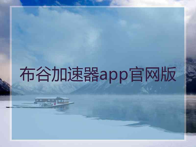 布谷加速器app官网版