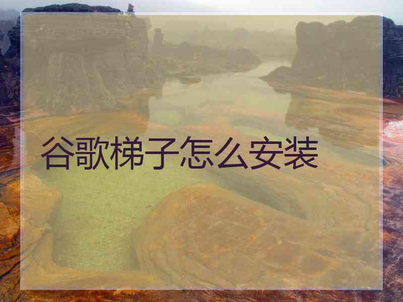 谷歌梯子怎么安装