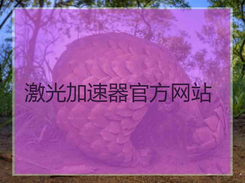 激光加速器官方网站