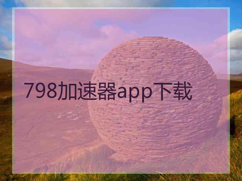 798加速器app下载
