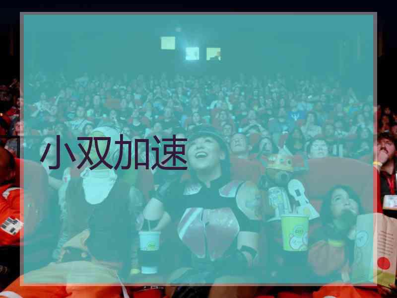 小双加速