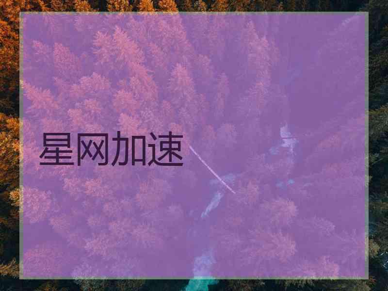 星网加速