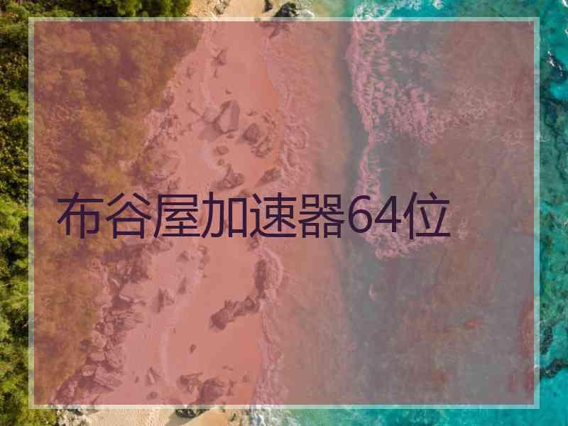 布谷屋加速器64位