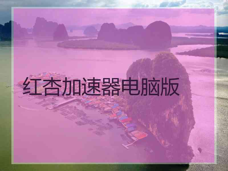 红杏加速器电脑版