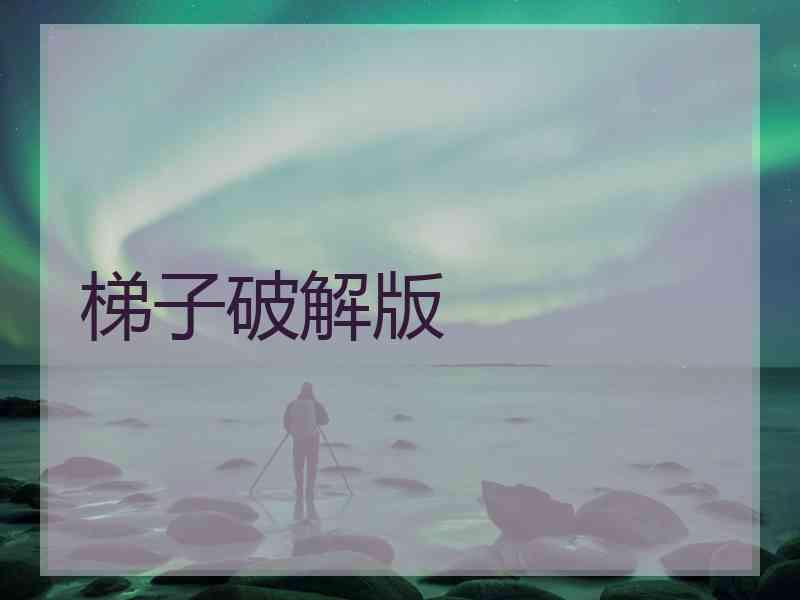 梯子破解版