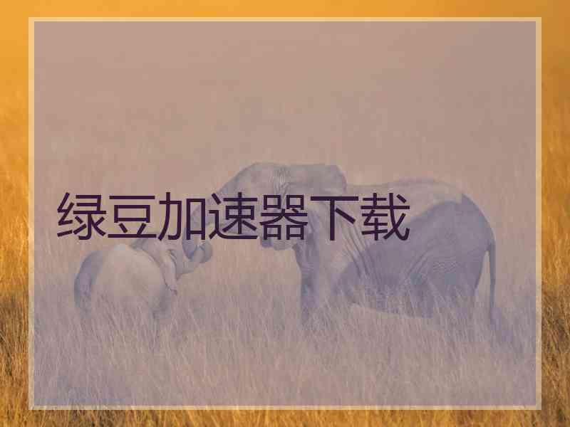 绿豆加速器下载