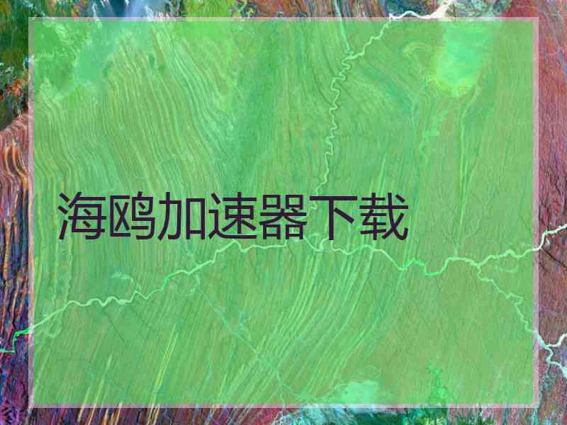海鸥加速器下载
