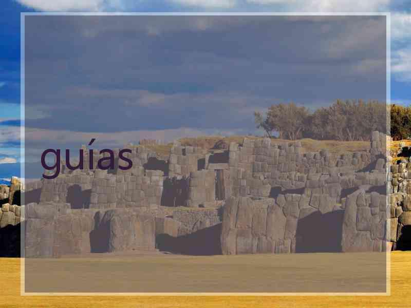 guías