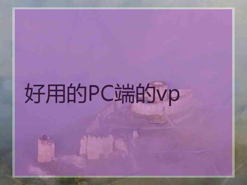 好用的PC端的vp
