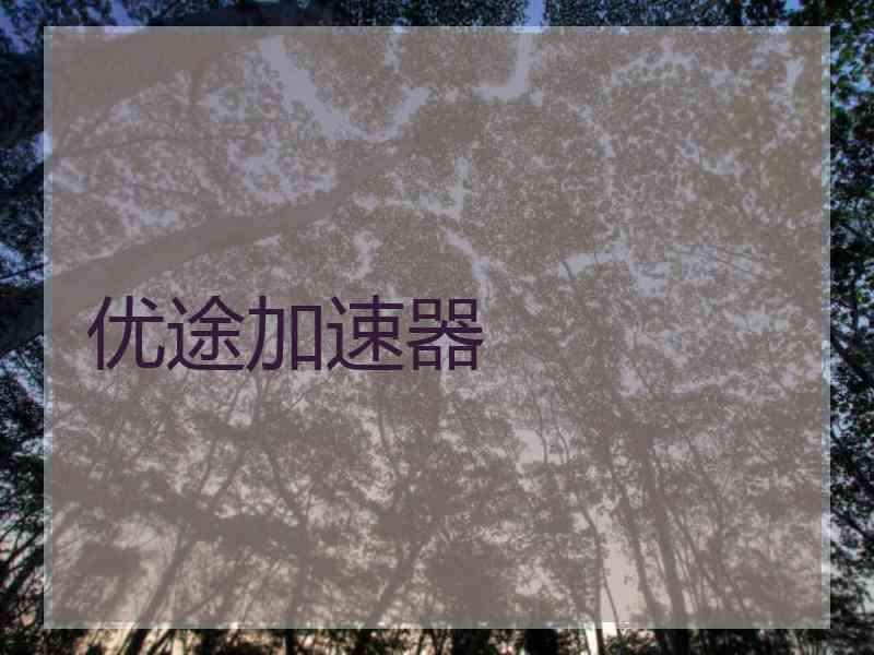 优途加速器